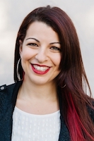 Photo of Anita Sarkeesian